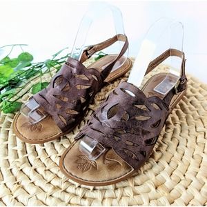 BORN BOHEMIAN LEATHER COMFORT SANDALS SIZE 7